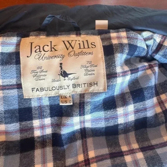 Jack Wills Down Vest Puffer - Navy Blue - Picture 7 of 7
